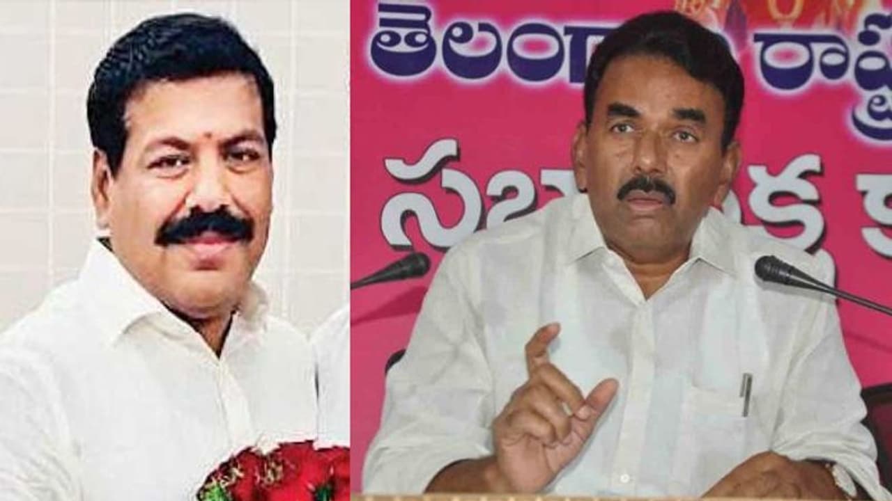 కారుకు ప్రమాదం: కొలిక్కి రాని జూపల్లి, హర్షవర్ధన్ వివాదం