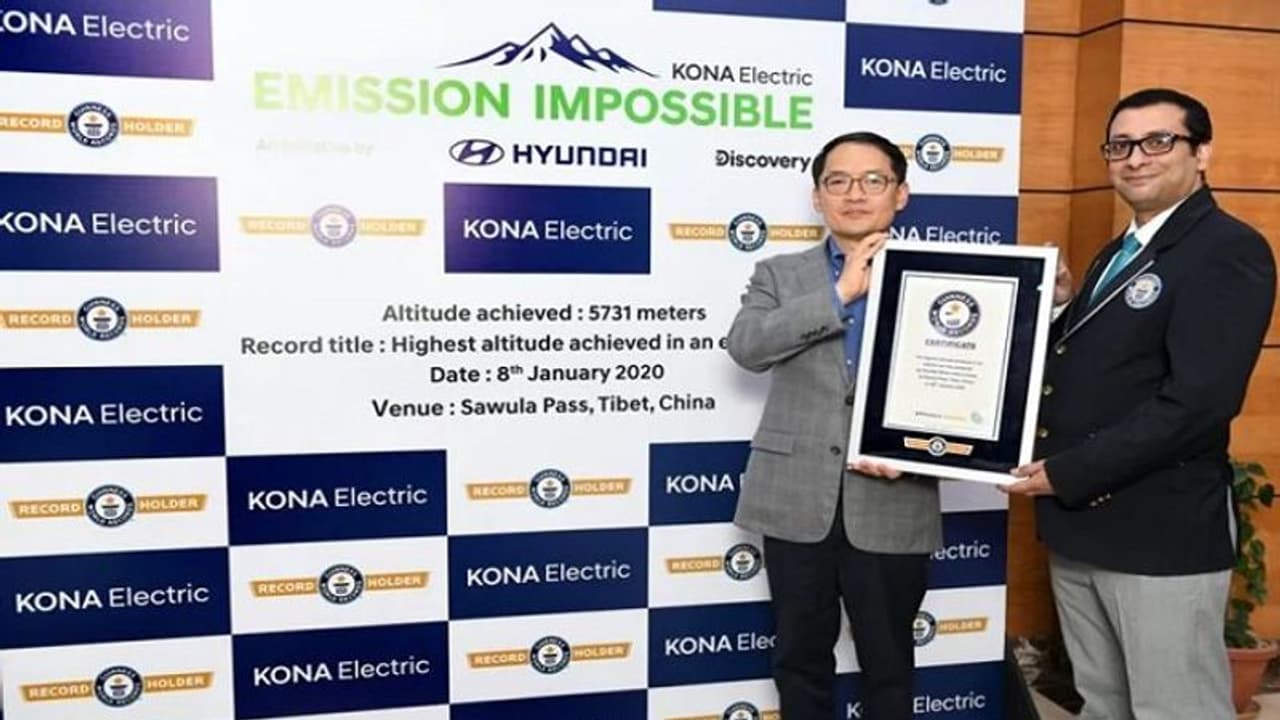 గిన్నిస్ వరల్డ్ రికార్డులోకి హ్యుందాయ్ కారు...