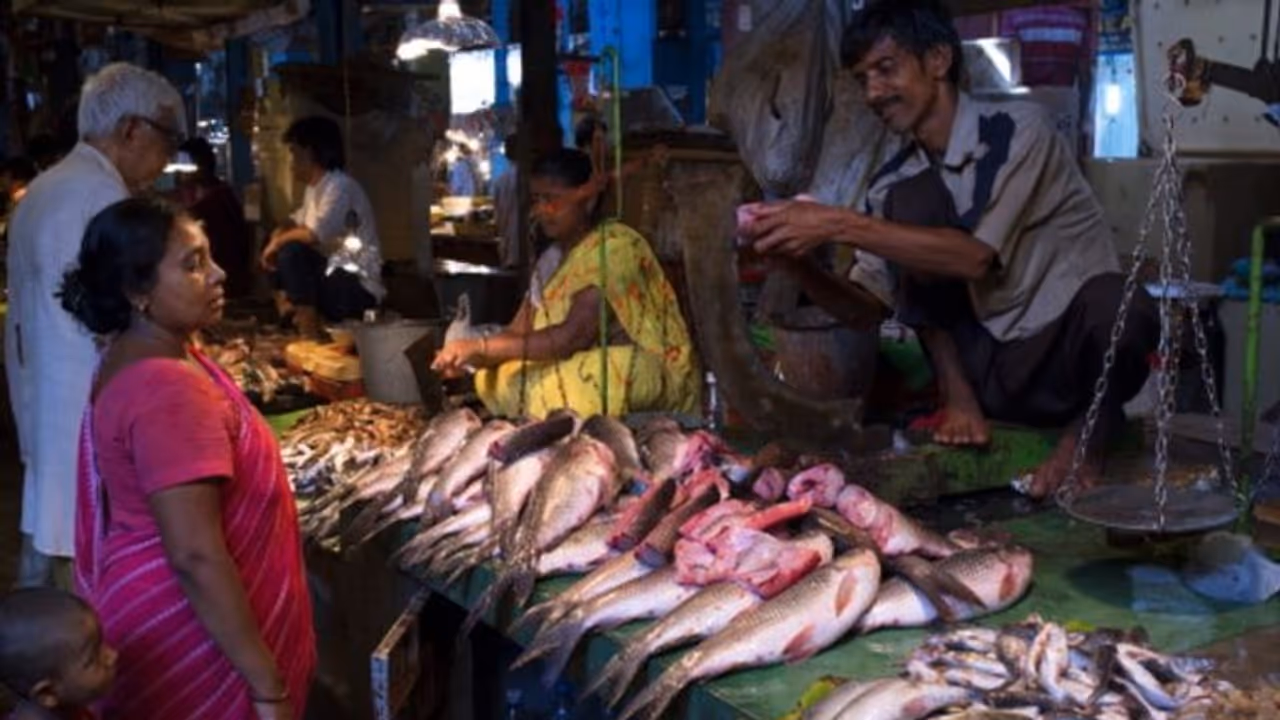 বহুদিন পর রবিবারের বাজার সস্তা, বাঙালির ব্য়াগ থেকে উঁকি দিচ্ছে মাছের লেজ