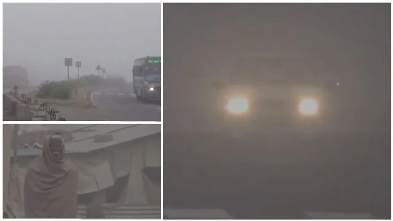 3 மீட்டர் தூரத்தில் இருப்பது கூட தெரியல..! கிருஷ்ணகிரியில் இப்படி ஒரு பனிப்பொழிவு...! 3 மீட்டர் தூரத்தில் இருப்பது கூட தெரியல..! கிருஷ்ணகிரியில் இப்படி ஒரு பனிப்பொழிவு...!