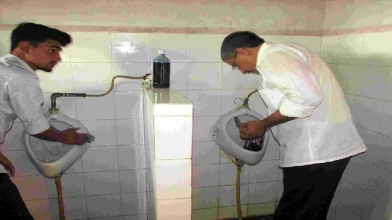 योगी के इस अनोखे कॉलेज को ऐसे चलाते हैं स्टूडेंट, घंटी बजते ही टायलेट साफ करने लगते हैं टीचर योगी के इस अनोखे कॉलेज को ऐसे चलाते हैं स्टूडेंट, घंटी बजते ही टायलेट साफ करने लगते हैं टीचर