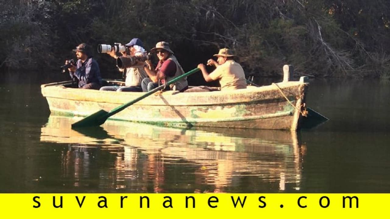 ರಂಗನತಿಟ್ಟಿನಲ್ಲಿ ಅನಿಲ್ ಕುಂಬ್ಳೆ ದೋಣಿ ವಿಹಾರ