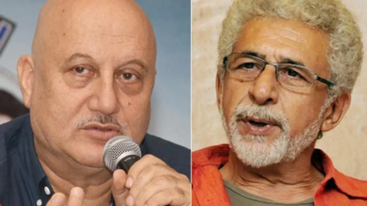 Anupam Kher vs Naseeruddin Shah:'Clown' comment gets 'frustrated' reply