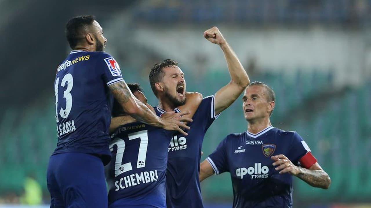 ജംഷഡ്പൂരിനെ ഗോള് മഴയില് മുക്കി ചെന്നൈ; പ്ലേ ഓഫ് സാധ്യത ജംഷഡ്പൂരിനെ ഗോള് മഴയില് മുക്കി ചെന്നൈ; പ്ലേ ഓഫ് സാധ്യത