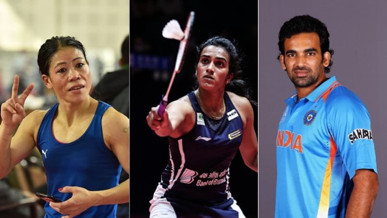 മേരി കോമിന് പത്മവിഭൂഷന്, ചരിത്രനേട്ടം; പി വി സിന്ധുവിന് പത്മഭൂഷന്; സഹീറിന് പത്മശ്രീ മേരി കോമിന് പത്മവിഭൂഷന്, ചരിത്രനേട്ടം; പി വി സിന്ധുവിന് പത്മഭൂഷന്; സഹീറിന് പത്മശ്രീ