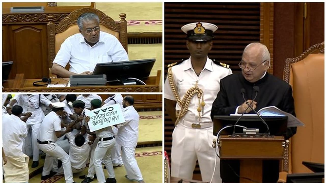 രാവിലെയും ചർച്ചകൾ, ഒടുവിൽ സർക്കാരിന് വഴങ്ങി സിഎഎ വിരുദ്ധ പരാമർശം വായിച്ച് ഗവർണർ