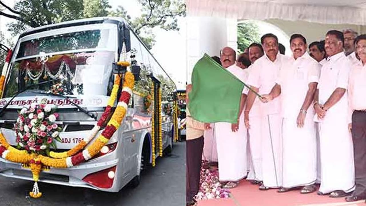 வியக்க வைக்கும் வகையில் 240 புதிய அரசு பேருந்துகள்... பட்டையை கிளப்பும் அமைச்சர் விஜயபாஸ்கர்..!