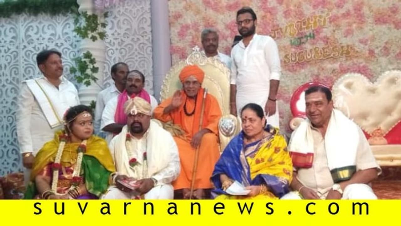 ಗದಗ: ದಾಂಪತ್ಯಕ್ಕೆ ಕಾಲಿಟ್ಟ ಸ್ಯಾಂಡಲ್‌ವುಡ್‌ ಹಿರಿಯ ನಟ ದೊಡ್ಡಣ್ಣನ ಪುತ್ರ