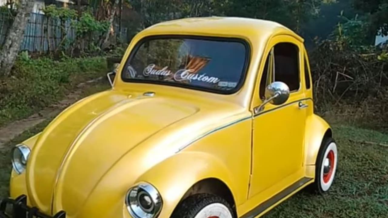 ಸುಜುಕಿ ಸಮುರೈ ಬೈಕ್ ಎಂಜಿನ್ನಿಂದ ಬೀಟಲ್ ಕಾರು ನಿರ್ಮಿಸಿದ ಯುವಕ! ಸುಜುಕಿ ಸಮುರೈ ಬೈಕ್ ಎಂಜಿನ್ನಿಂದ ಬೀಟಲ್ ಕಾರು ನಿರ್ಮಿಸಿದ ಯುವಕ!