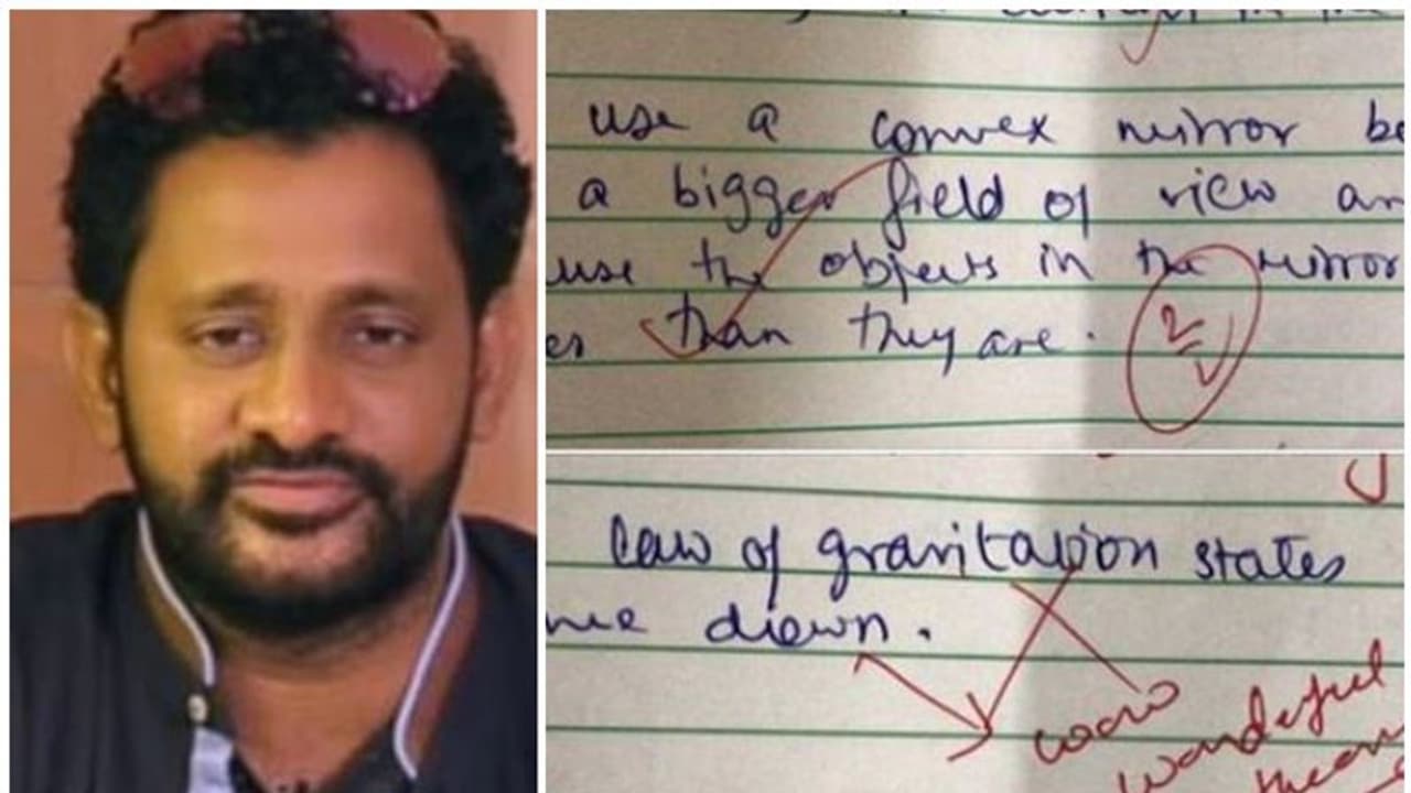 എന്തുകൊണ്ടാണ് വെട്ടിക്കളഞ്ഞത്, മകന്റെ ഉത്തരക്കടലാസ് പങ്കുവെച്ച് വിമര്ശനവുമായി റസൂല് പൂക്കുട്ടി എന്തുകൊണ്ടാണ് വെട്ടിക്കളഞ്ഞത്, മകന്റെ ഉത്തരക്കടലാസ് പങ്കുവെച്ച് വിമര്ശനവുമായി റസൂല് പൂക്കുട്ടി