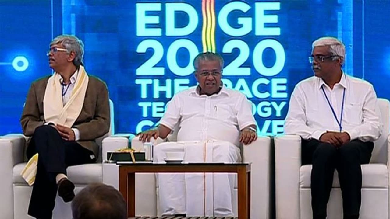 'എഡ്ജ് 2020'; ബഹിരാകാശരംഗത്തെ കേരളത്തിന്‍റെ പ്രതീക്ഷകളെക്കുറിച്ച് മുഖ്യമന്ത്രി