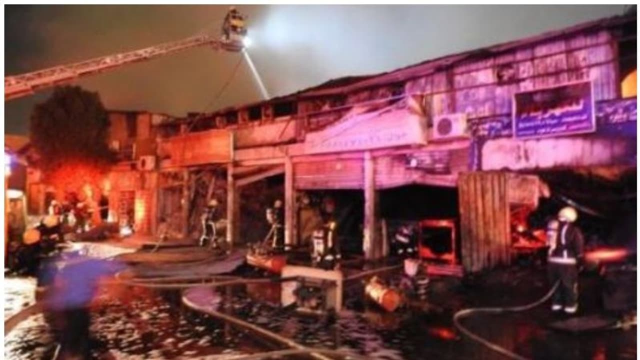 സൗദിയില്‍ വ്യാപാര സ്ഥാപനങ്ങളില്‍ തീപിടുത്തം