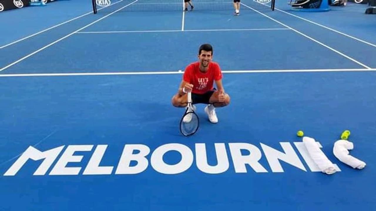 আজ খেতাবের লক্ষ্যে ফাইনালে নামবেন জোকোভিচ, টপকাতে হবে থিয়েম কাঁটা আজ খেতাবের লক্ষ্যে ফাইনালে নামবেন জোকোভিচ, টপকাতে হবে থিয়েম কাঁটা