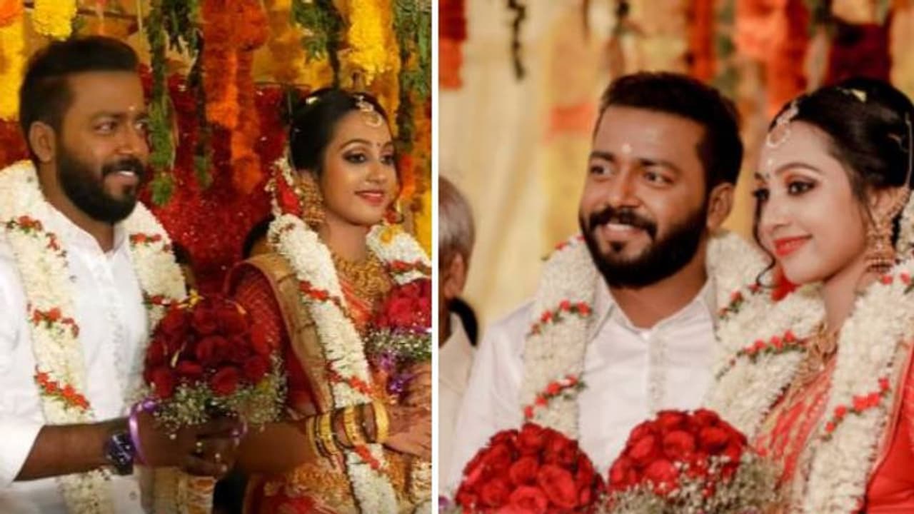 നടനും തിരക്കഥാകൃത്തുമായ വിഷ്ണു ഉണ്ണികൃഷ്ണന് വിവാഹിതനായി നടനും തിരക്കഥാകൃത്തുമായ വിഷ്ണു ഉണ്ണികൃഷ്ണന് വിവാഹിതനായി