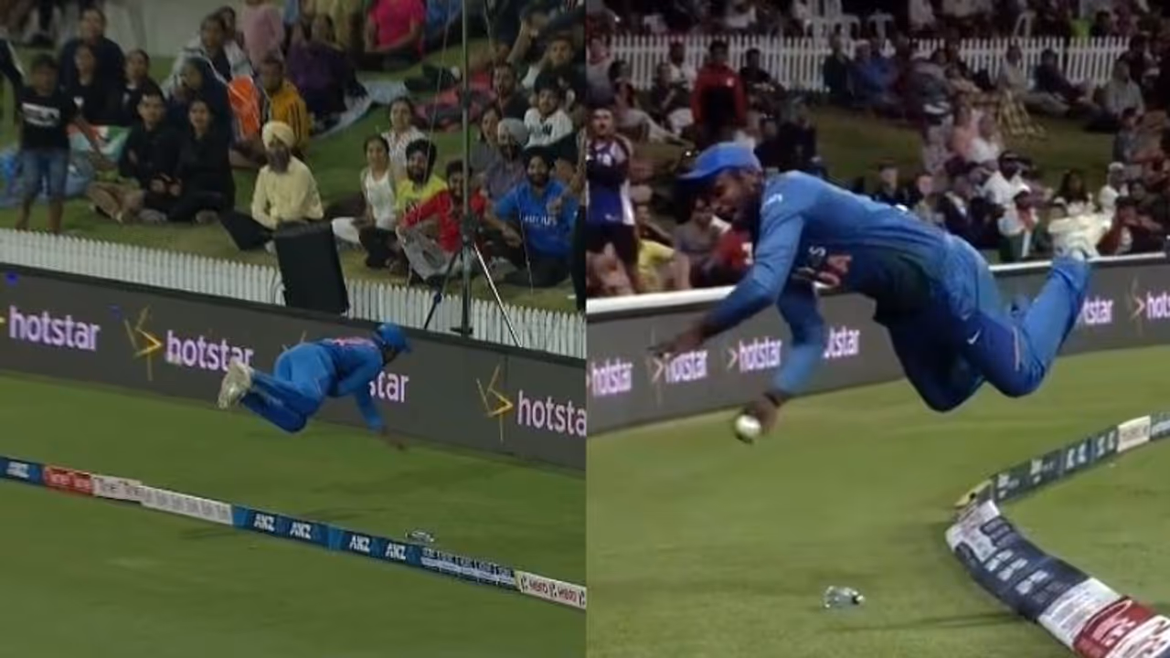 വായുവില് പക്ഷിയായി സഞ്ജു; അമ്പരപ്പിച്ച് ബൗണ്ടറിലൈനിലെ സാഹസിക ഫീല്ഡിംഗ് വീഡിയോ വായുവില് പക്ഷിയായി സഞ്ജു; അമ്പരപ്പിച്ച് ബൗണ്ടറിലൈനിലെ സാഹസിക ഫീല്ഡിംഗ് വീഡിയോ