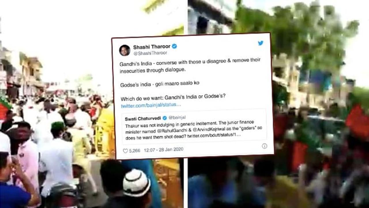 Muslim mob chants ‘Goli maaro saalo ko’. Liberals criticise Anurag Thakur, but forgive Muslim fanatics