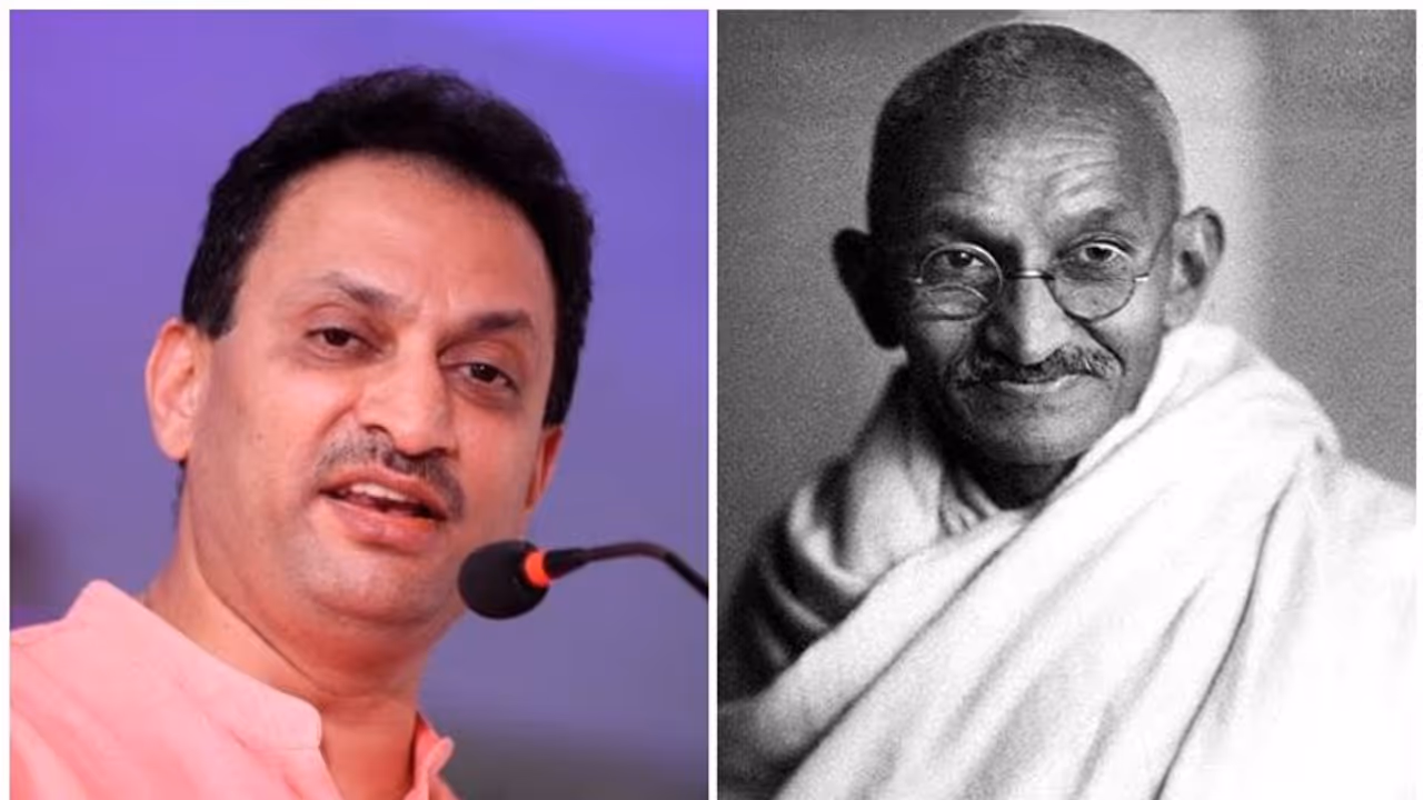 Congress beats Karnataka MP's poster with slipper; BJP says party does not endorse views of Anantkumar Hegde