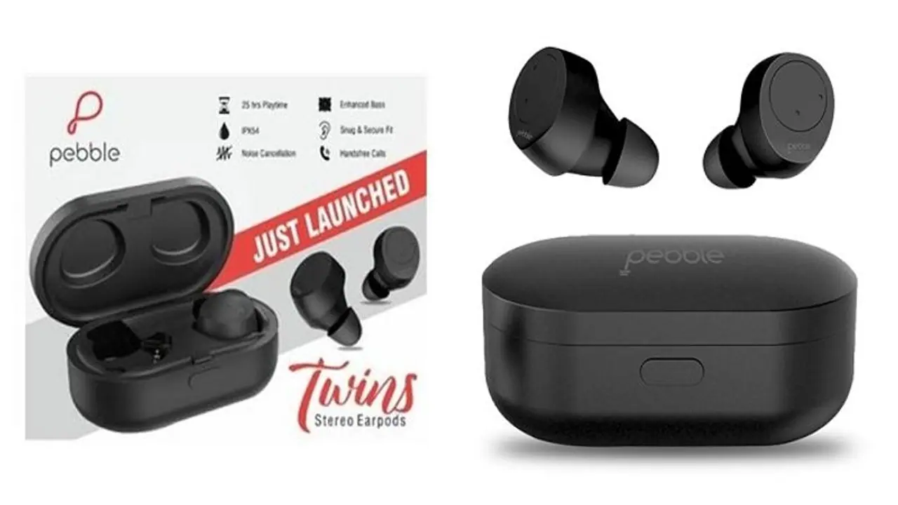 పెబుల్ స్టీరియో ఇయర్పాడ్స్ లాంచ్... 25 గంటల నాన్ స్టాప్ మ్యూజిక్తో... పెబుల్ స్టీరియో ఇయర్పాడ్స్ లాంచ్... 25 గంటల నాన్ స్టాప్ మ్యూజిక్తో...