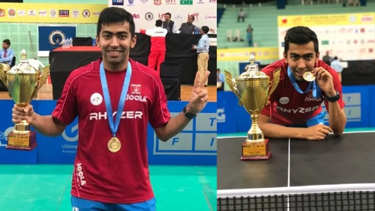 National table tennis: Harmeet Desai crowned champion in Hyderabad National table tennis: Harmeet Desai crowned champion in Hyderabad