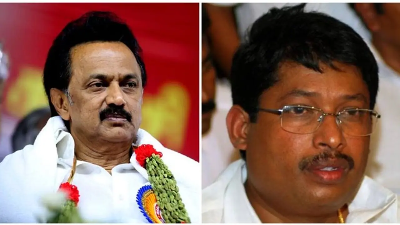 டம்மி போஸ்ட்டுக்கு தூக்கியடிக்கப்பட்ட வீரபாண்டி ஆறுமுகத்தின் மகன்... சேலம் திமுகவில் திகுதிகு காட்சிகள்! டம்மி போஸ்ட்டுக்கு தூக்கியடிக்கப்பட்ட வீரபாண்டி ஆறுமுகத்தின் மகன்... சேலம் திமுகவில் திகுதிகு காட்சிகள்!