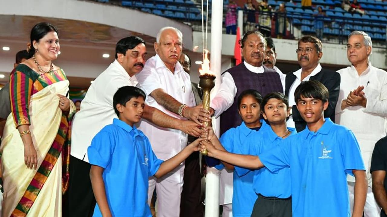 ಮಿನಿ ಒಲಿಂಪಿಕ್ಸ್ಗೆ ಮುಖ್ಯಮಂತ್ರಿ ಅದ್ಧೂರಿ ಚಾಲನೆ ಮಿನಿ ಒಲಿಂಪಿಕ್ಸ್ಗೆ ಮುಖ್ಯಮಂತ್ರಿ ಅದ್ಧೂರಿ ಚಾಲನೆ