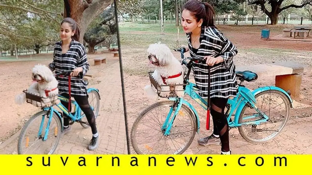 ಬಾಡಿಗೆ ಸೈಕಲ್‌ನಲ್ಲಿ ಶ್ವಾನ ಜೊತೆ ಪರೋಲ್‌ ಯಾದವ್ ಕಬ್ಬನ್‌ ಪಾರ್ಕ್‌ ರೌಂಡ್ಸ್!