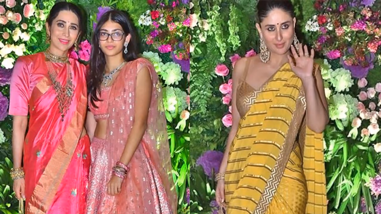 জোর কদমে চলছে করিশ্মার মেহেন্দির অনুষ্ঠান, হাতে কালিরে বেঁধে দিচ্ছেন করিনা