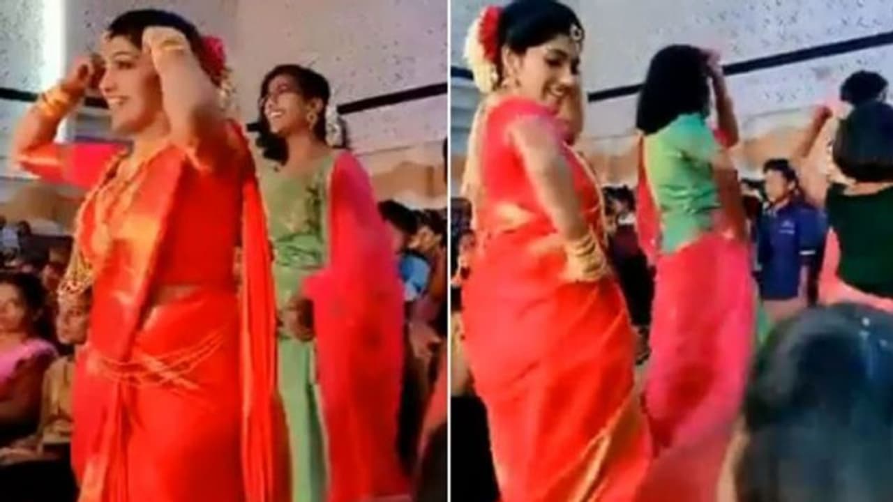 കലക്കന് ഡാന്സുമായി കല്യാണപ്പെണ്ണ്; വൈറലായി വീഡിയോ കലക്കന് ഡാന്സുമായി കല്യാണപ്പെണ്ണ്; വൈറലായി വീഡിയോ