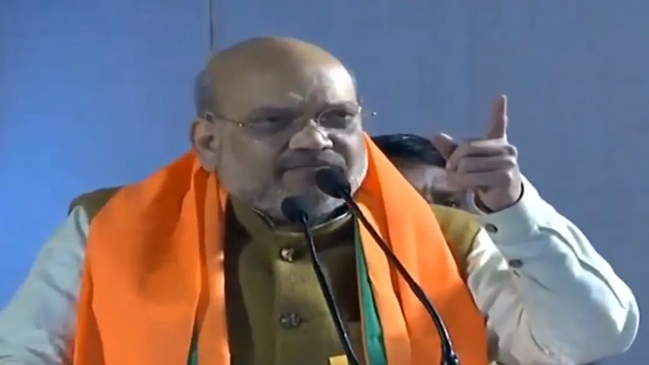 Amit Shah takes unruly crowd to task, instructs them not to shout ‘Goli maaro’ during campaigning
