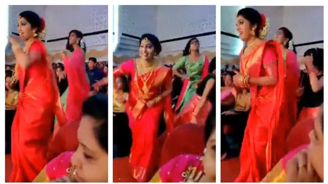 বরকে স্বাগত জানাতে নিজেই নাচলেন নববধূ, ভাইরাল হল ভিডিও বরকে স্বাগত জানাতে নিজেই নাচলেন নববধূ, ভাইরাল হল ভিডিও