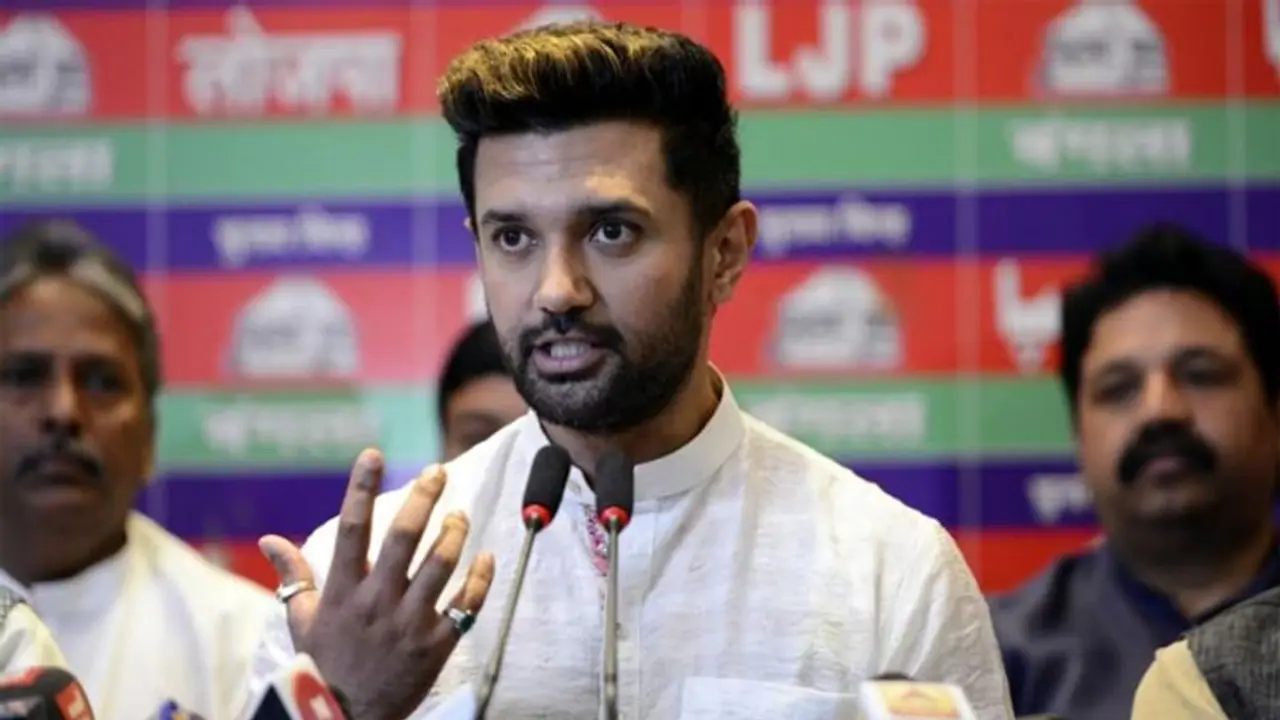 Chirag Paswan writes to Lok Sabha Speaker over Paras's appointment as LJP chief in House