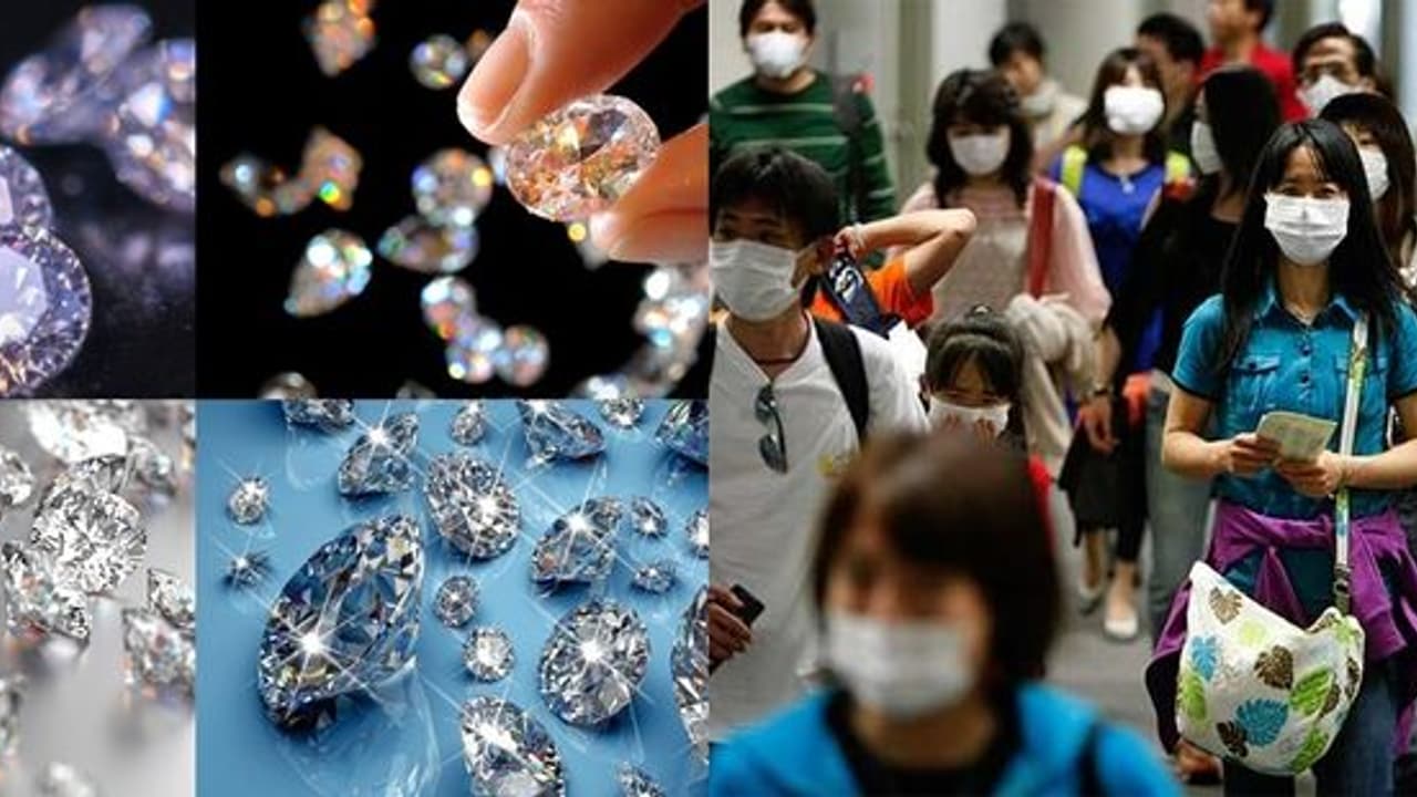 వజ్రాలకు కరోనా వైరస్...వేల కోట్ల నష్టం!! వజ్రాలకు కరోనా వైరస్...వేల కోట్ల నష్టం!!