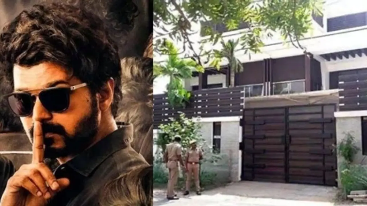 விஜய் வீட்டில் விடிய, விடிய தொடரும் ஐ.டி. ரெய்டு.... 13 மணி நேரத்திற்கும் மேலாக விசாரணை...!