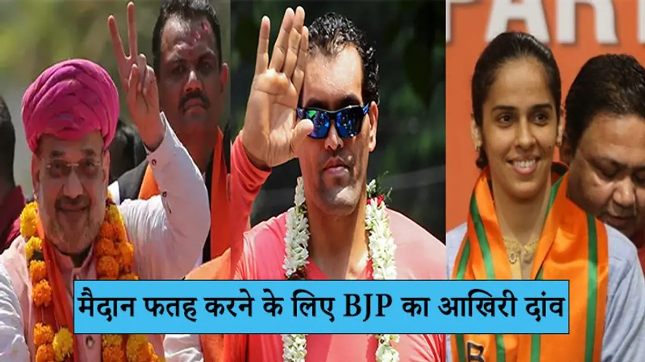 आखिरी दिन निरहुआ और खली से लेकर साइना नेहवाल तक...वोटरों को लुभाने मैदान में उतरेंगे BJP के ये दिग्गज आखिरी दिन निरहुआ और खली से लेकर साइना नेहवाल तक...वोटरों को लुभाने मैदान में उतरेंगे BJP के ये दिग्गज