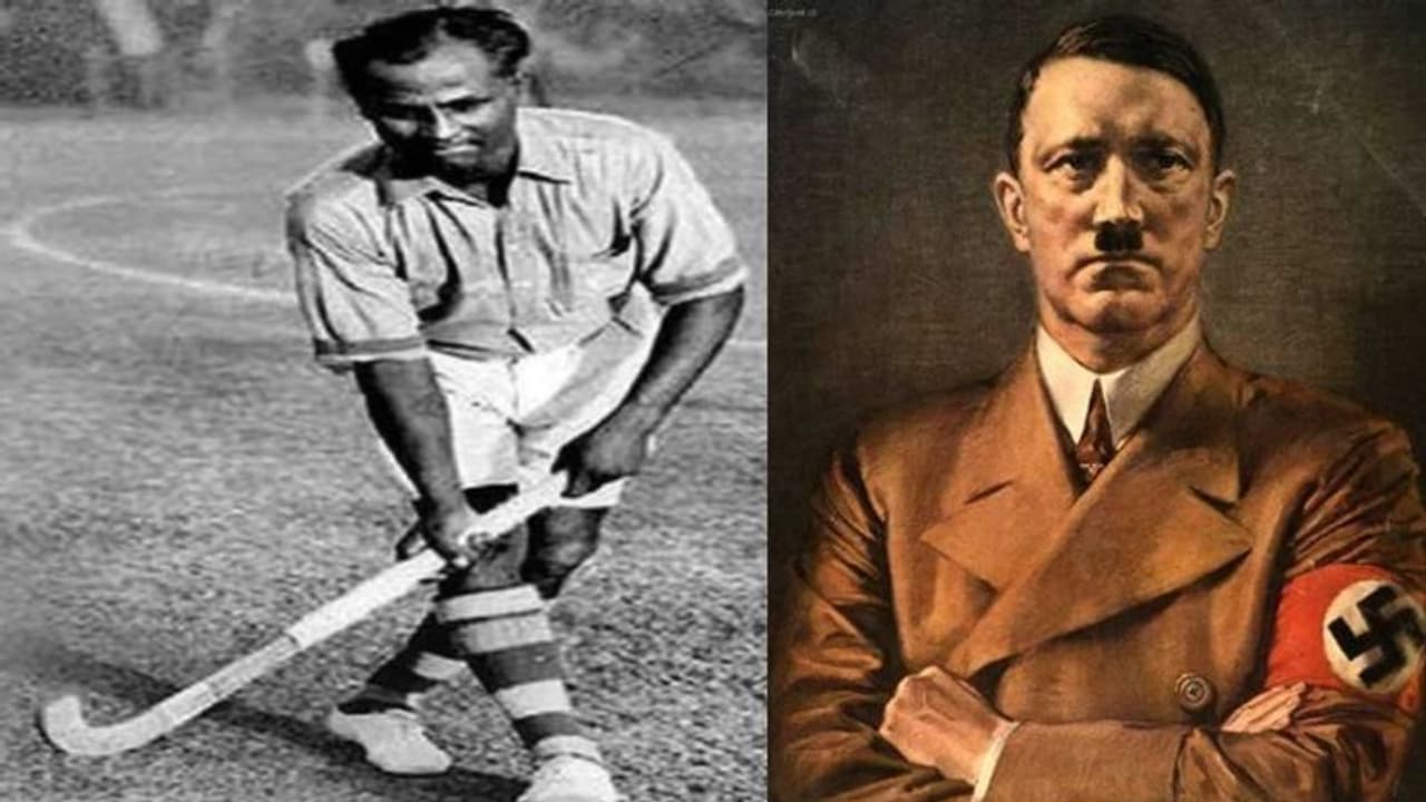 ഹിറ്റ്ലര്ക്ക് സല്യൂട്ട് അടിക്കാതിരുന്ന ധ്യാൻ ചന്ദും സംഘവും; ഇങ്ങനെയും ഹീറോകളുണ്ടായിരുന്നു ഹിറ്റ്ലര്ക്ക് സല്യൂട്ട് അടിക്കാതിരുന്ന ധ്യാൻ ചന്ദും സംഘവും; ഇങ്ങനെയും ഹീറോകളുണ്ടായിരുന്നു