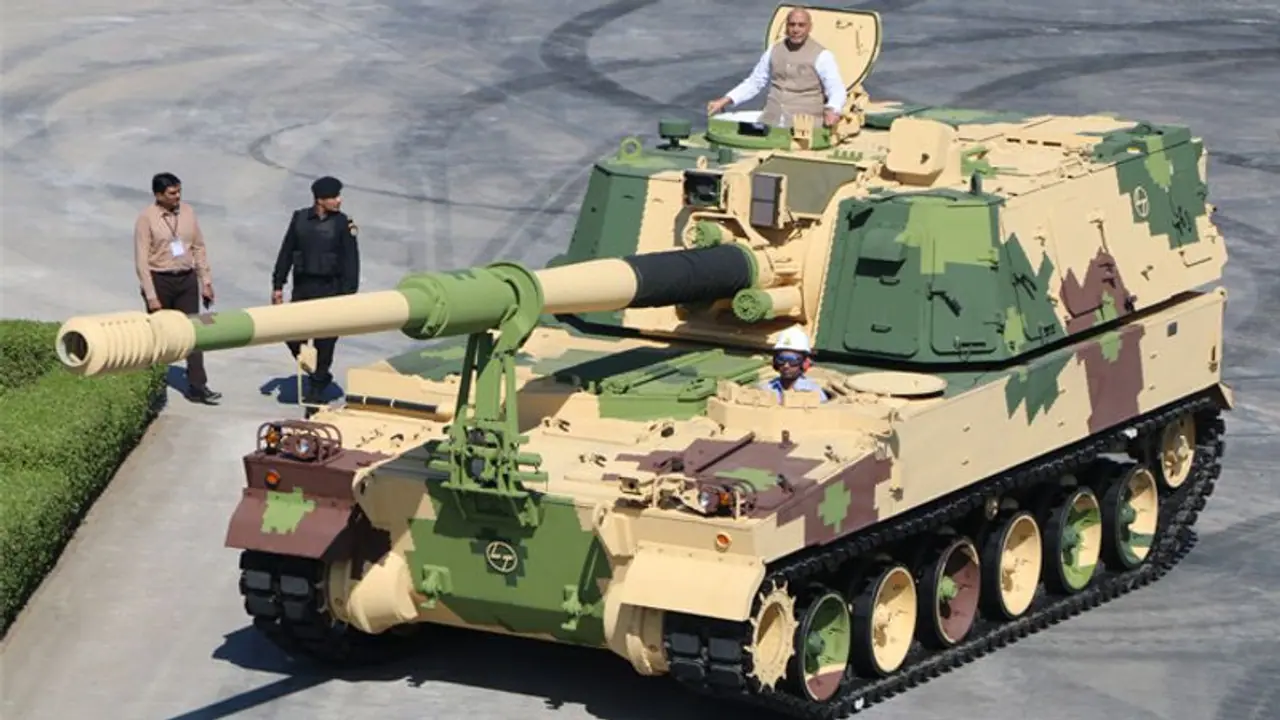 এক ধাক্কায় লাদাখে শক্তি বাড়ালো ভারত, সুউচ্চ পাহাড়ে এসে গেল ৩টি কে ৯ বজ্র কামান এক ধাক্কায় লাদাখে শক্তি বাড়ালো ভারত, সুউচ্চ পাহাড়ে এসে গেল ৩টি কে ৯ বজ্র কামান