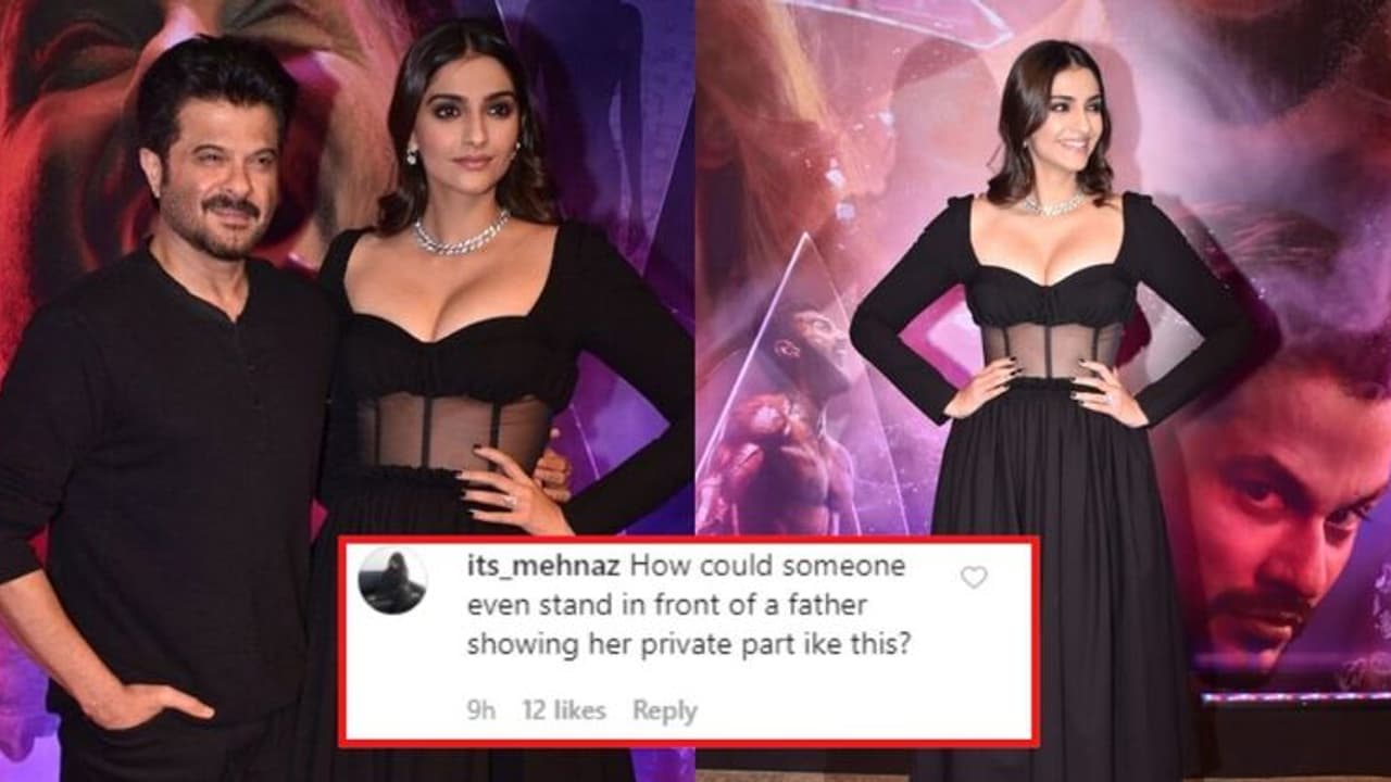 Sonam Kapoor trolled for showing 'too much' while posing with father Anil Kapoor Sonam Kapoor trolled for showing 'too much' while posing with father Anil Kapoor