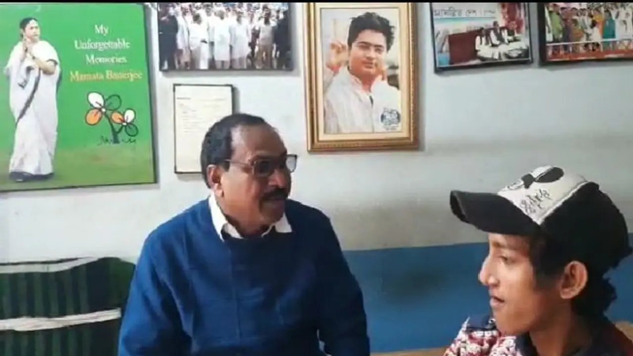 মানবিক নজির তৃণমূল নেতার, মূক বধির ছাত্রকে বাড়িতে দিলেন আশ্রয়