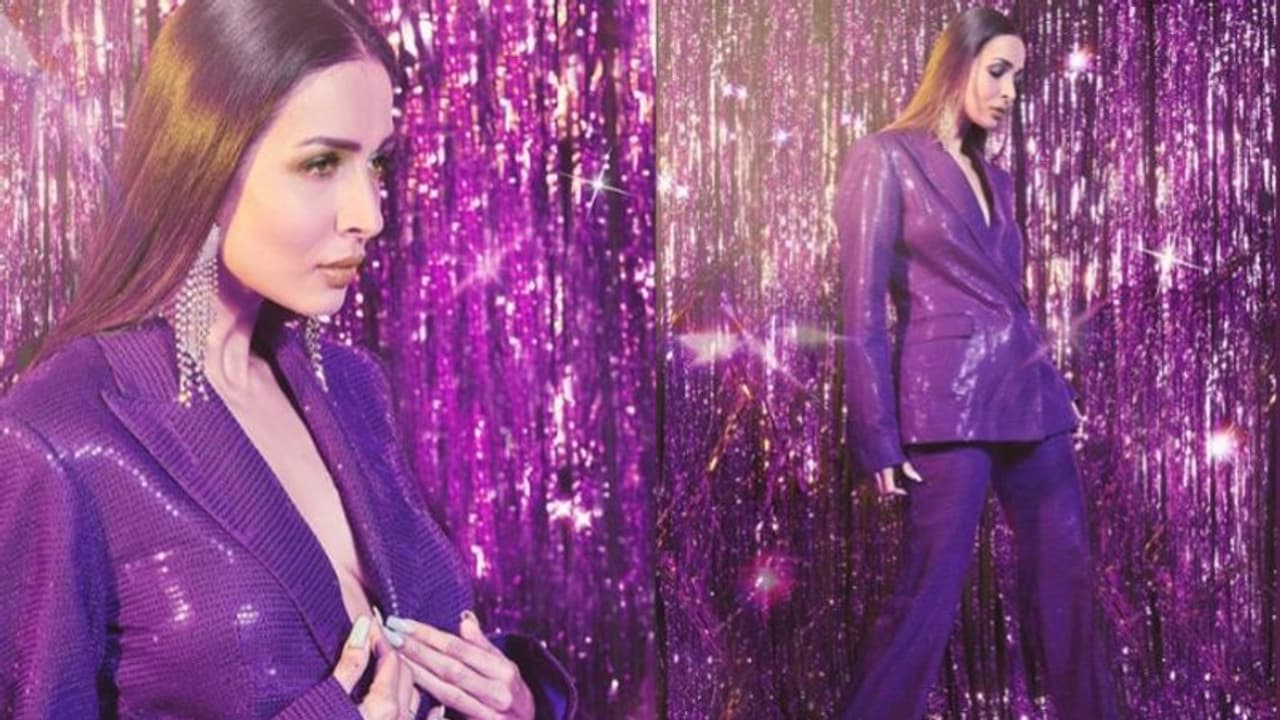 പവര്സ്യൂട്ടില് ഫുള് പവറില് മലൈക അറോറ പവര്സ്യൂട്ടില് ഫുള് പവറില് മലൈക അറോറ