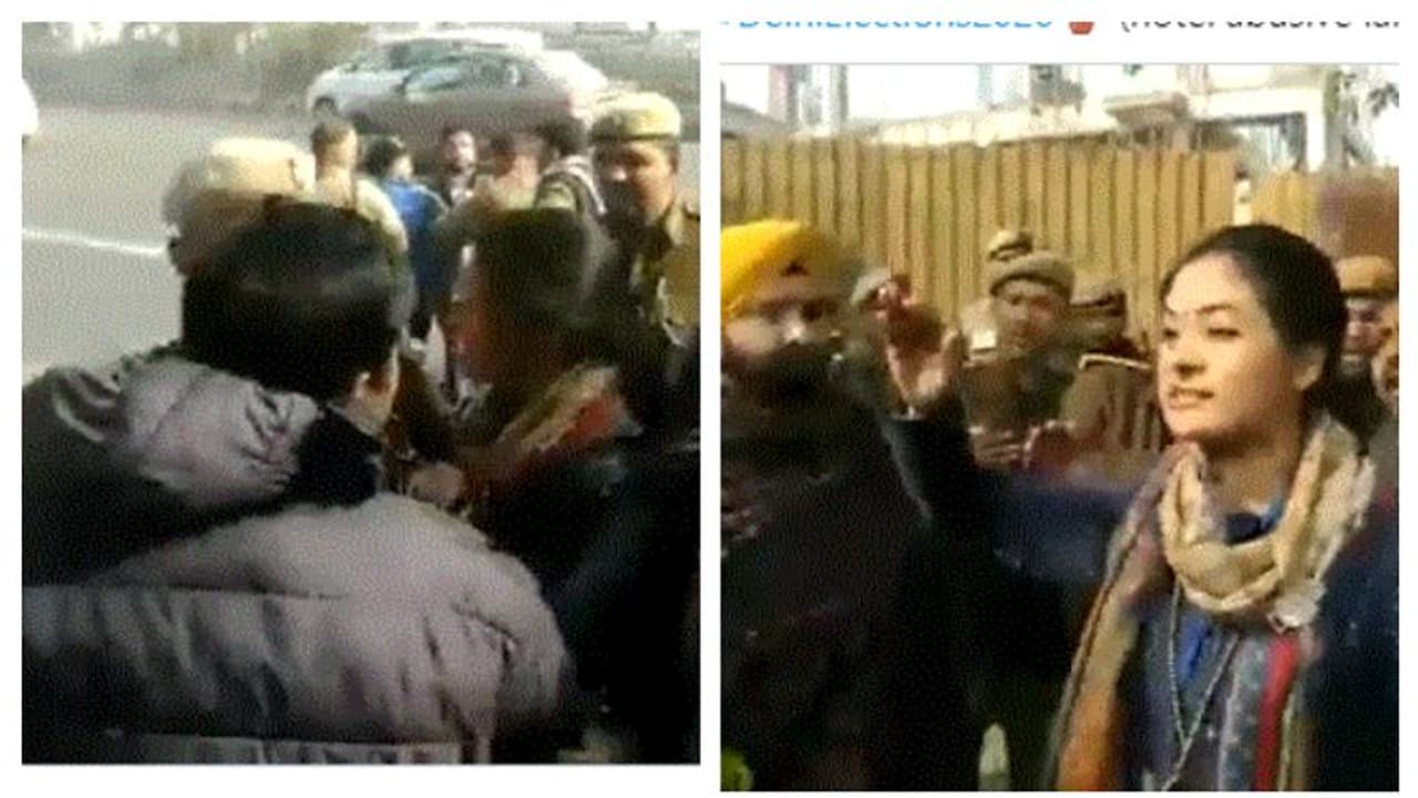 ಆಪ್ ಕಾರ್ಯಕರ್ತನ ಕೆನ್ನೆಗೆ ರಪ್ ಅಂತಾ ಬಾರಿಸಲೆತ್ನಿಸಿದ ಅಲ್ಕಾ: ಮತಗಟ್ಟೆ ಬಳಿ ಹೋಯ್ಕ ಬಡ್ಕಾ!