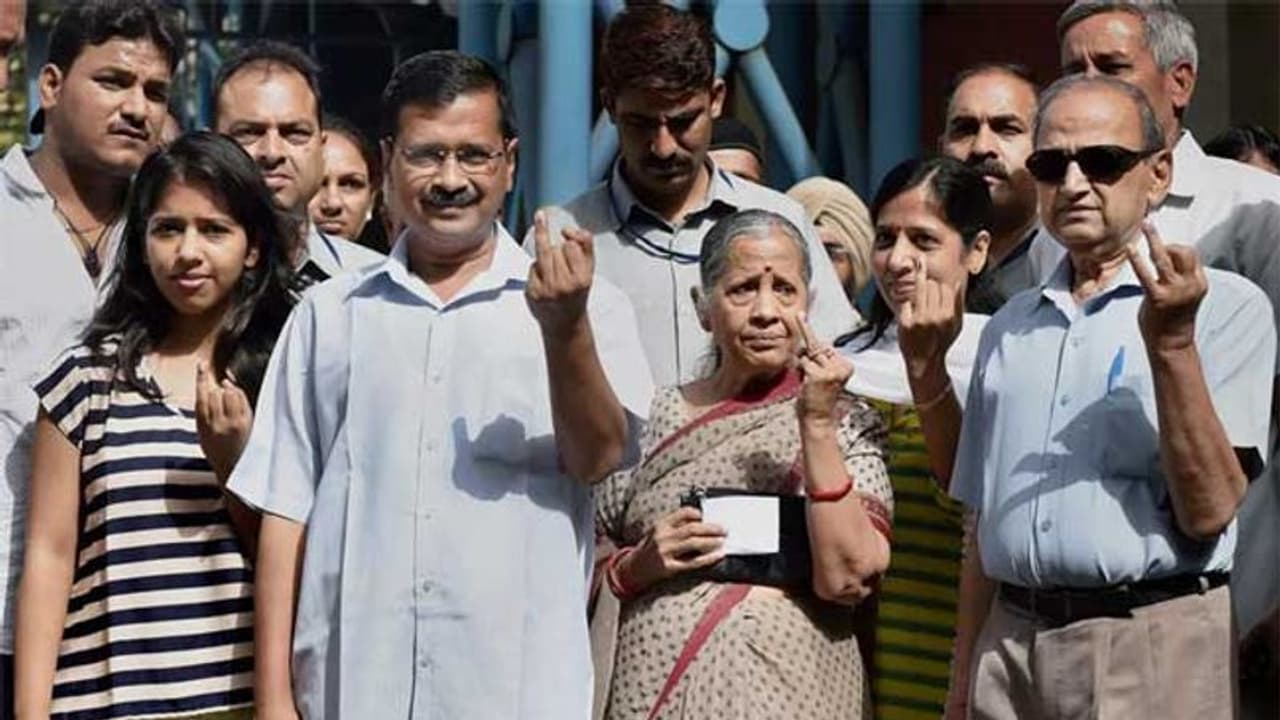 ముగిసిన ఢిల్లీ అసెంబ్లీ ఎన్నికల పోలింగ్: తగ్గిన ఓటింగ్ శాతం ముగిసిన ఢిల్లీ అసెంబ్లీ ఎన్నికల పోలింగ్: తగ్గిన ఓటింగ్ శాతం