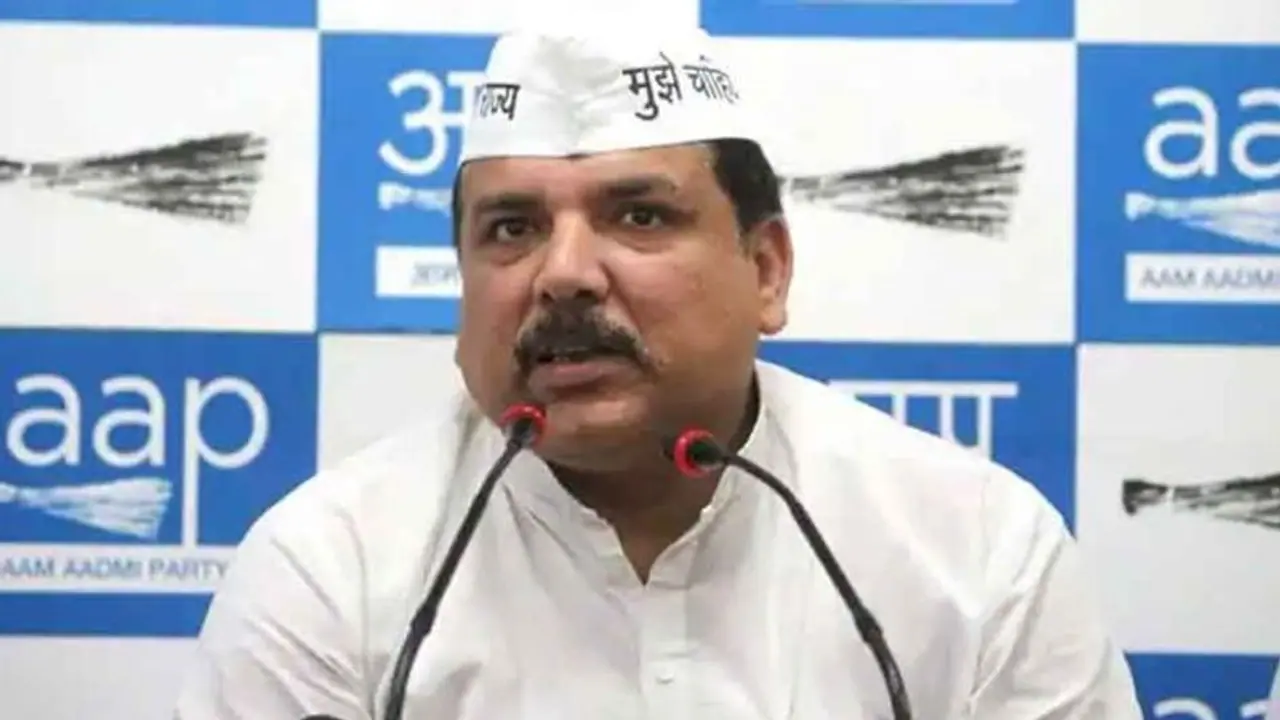Delhi Liquor Scam: ED searches AAP Rajya Sabha MP Sanjay Singh (WATCH) Delhi Liquor Scam: ED searches AAP Rajya Sabha MP Sanjay Singh (WATCH)