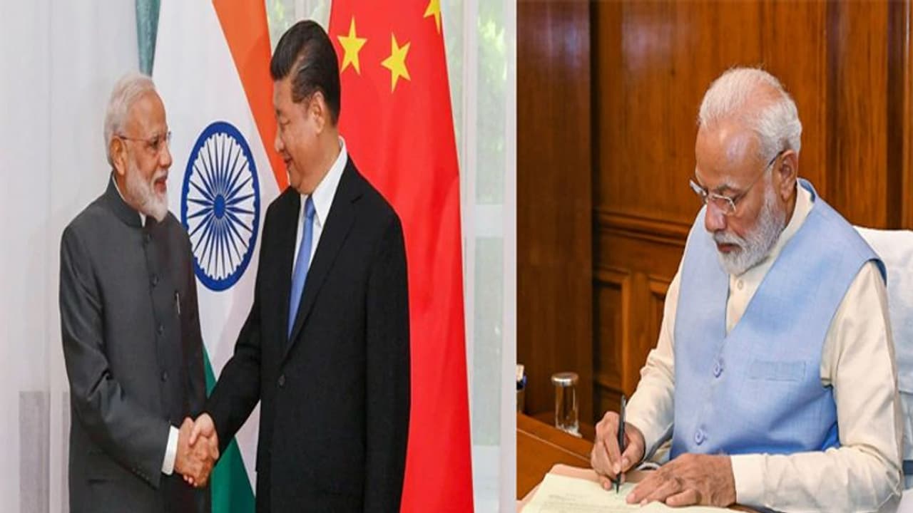 मोदी ने शी चिनफिंग को लिखा पत्र, मदद के लिए बढ़ाया हाथ मोदी ने शी चिनफिंग को लिखा पत्र, मदद के लिए बढ़ाया हाथ