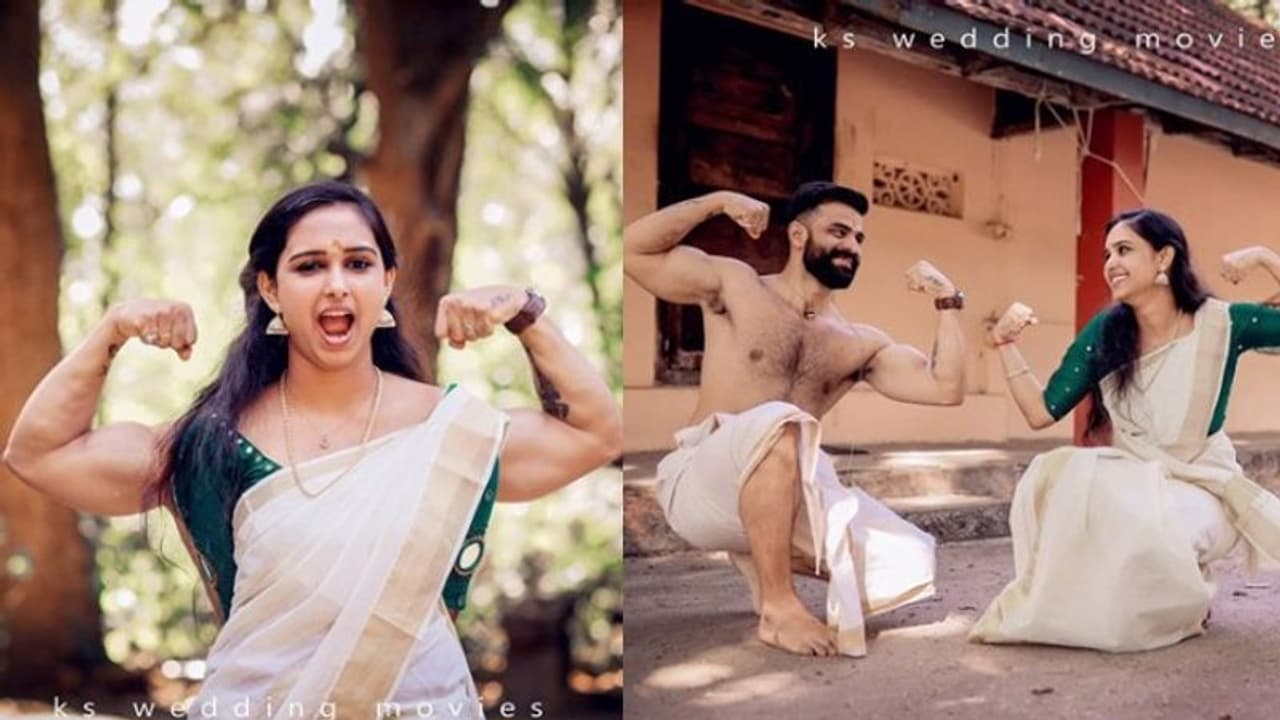 ഇത് ജിമ്മനും കാന്താരിയും; സോഷ്യല് മീഡിയയില് വൈറലായി മറ്റൊരു സേവ് ദ ഡേറ്റ് കൂടി ! ഇത് ജിമ്മനും കാന്താരിയും; സോഷ്യല് മീഡിയയില് വൈറലായി മറ്റൊരു സേവ് ദ ഡേറ്റ് കൂടി !