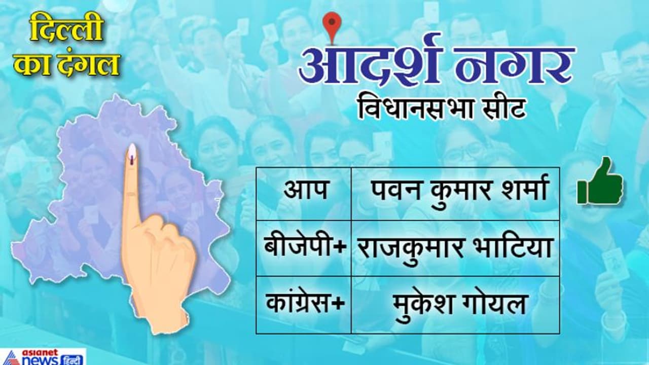 दिल्ली की आदर्श नगर सीट से जीते आप के पवन शर्मा, बीजेपी उम्मीदवार राजकुमार भाटिया को हराया दिल्ली की आदर्श नगर सीट से जीते आप के पवन शर्मा, बीजेपी उम्मीदवार राजकुमार भाटिया को हराया