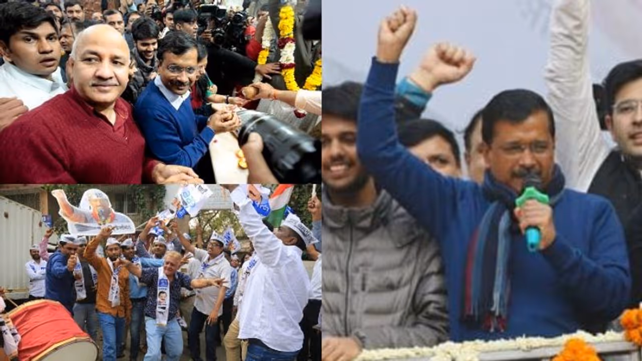 രാജ്യതലസ്ഥാനം തൂത്തുവാരി ആംആദ്മി, നാണംകെട്ട് ബിജെപി, വട്ടപൂജ്യമായി കോണ്ഗ്രസ് രാജ്യതലസ്ഥാനം തൂത്തുവാരി ആംആദ്മി, നാണംകെട്ട് ബിജെപി, വട്ടപൂജ്യമായി കോണ്ഗ്രസ്