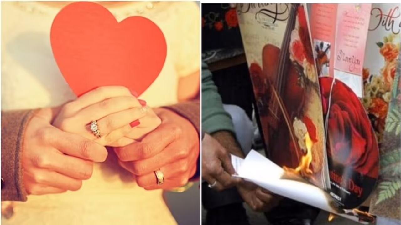 സ്നേഹപ്രകടനം 'സഭ്യ'മല്ലെങ്കില് പൊലീസിനെ വിളിക്കും; വാലന്റൈന്സ് ദിനത്തില് കമിതാക്കളെ നോട്ടമിട്ട് ഹിന്ദുസേന സ്നേഹപ്രകടനം 'സഭ്യ'മല്ലെങ്കില് പൊലീസിനെ വിളിക്കും; വാലന്റൈന്സ് ദിനത്തില് കമിതാക്കളെ നോട്ടമിട്ട് ഹിന്ദുസേന