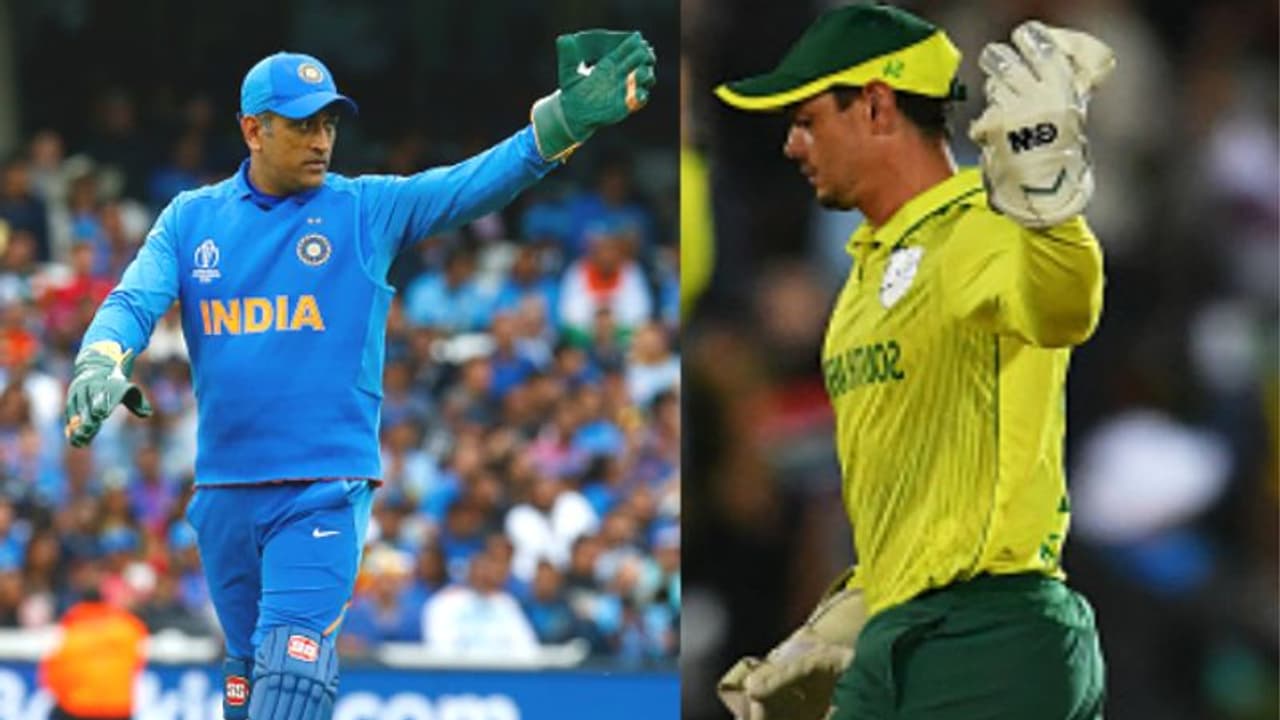 வித்தியாசமான 2 ஃபீல்டிங் செட்டப்.. டி காக்கின் கேப்டன்சியில் தோனியின் சாயல் வித்தியாசமான 2 ஃபீல்டிங் செட்டப்.. டி காக்கின் கேப்டன்சியில் தோனியின் சாயல்