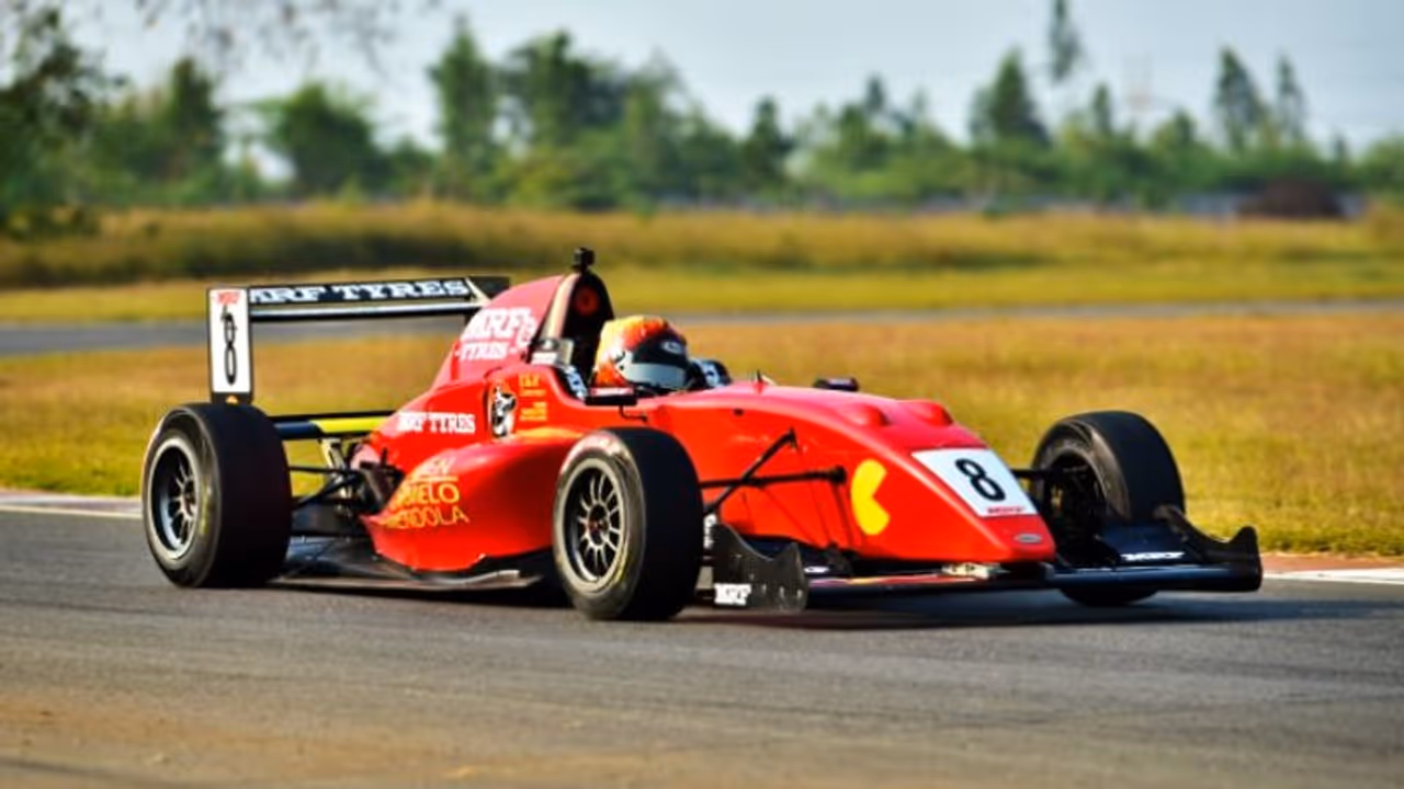 MRF Challenge: 18 year old Michelangelo Amendola takes pole position MRF Challenge: 18 year old Michelangelo Amendola takes pole position