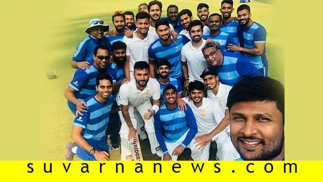 ರಣಜಿ ಟ್ರೋಫಿ: ಜಮ್ಮು ಕಾಶ್ಮೀರಕ್ಕೆ 331 ರನ್ಗಳ ಗುರಿ ನೀಡಿದ ಕರ್ನಾಟಕ ರಣಜಿ ಟ್ರೋಫಿ: ಜಮ್ಮು ಕಾಶ್ಮೀರಕ್ಕೆ 331 ರನ್ಗಳ ಗುರಿ ನೀಡಿದ ಕರ್ನಾಟಕ